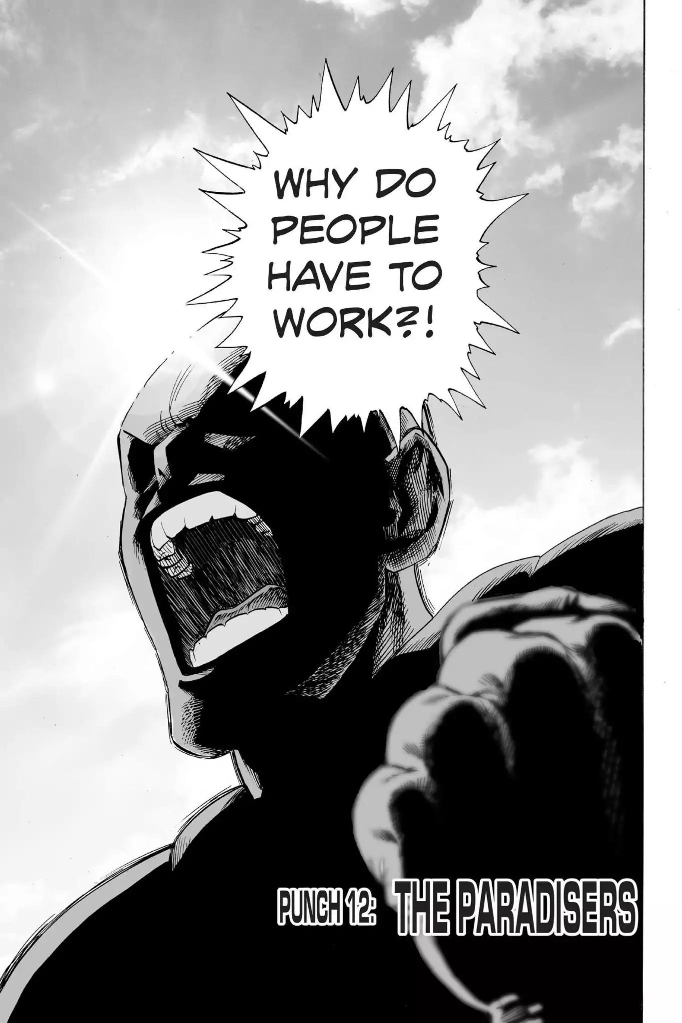 One Punch Man, Chapter 12 The Paradisers image 01
