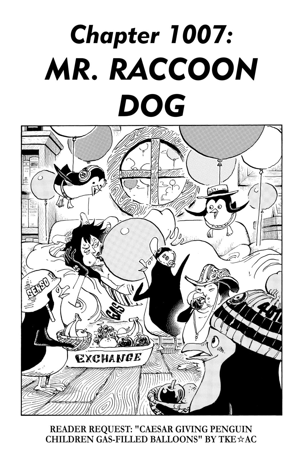 One Piece, Chapter 1007 image 01