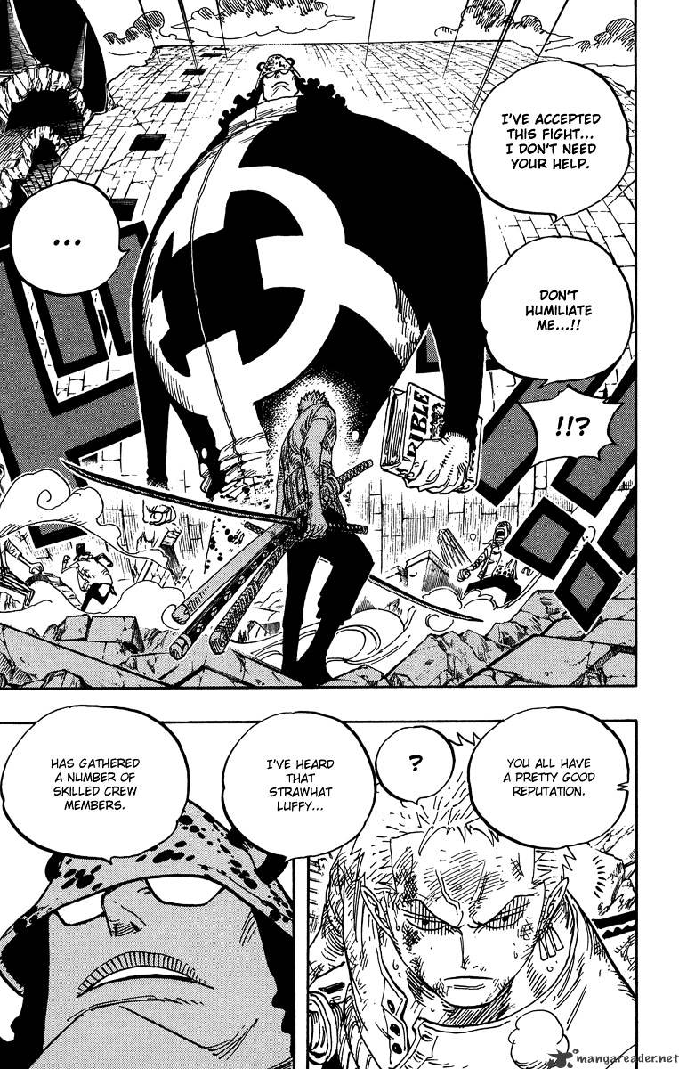 One Piece, chapter 484 image 03