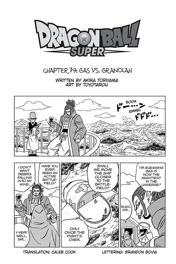  Dragon Ball Super, Chapter 79 image 01