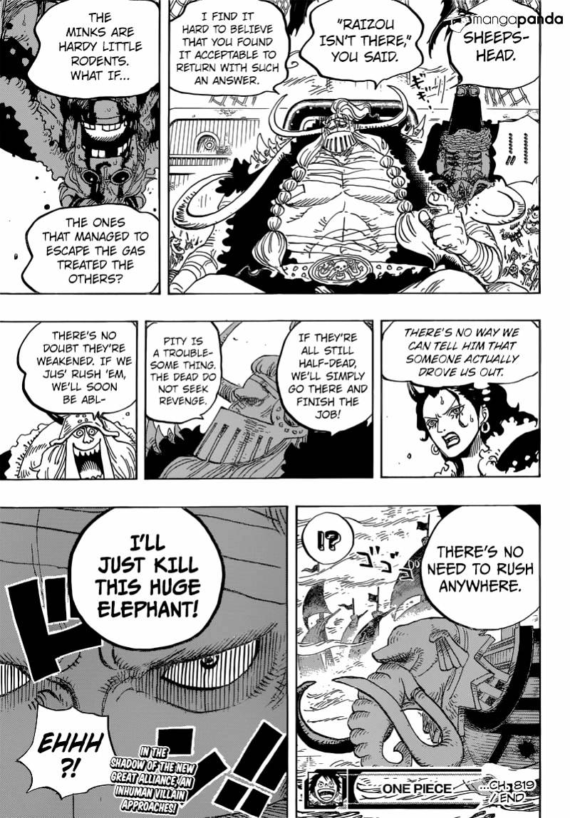 One Piece, chapter 819 image 19