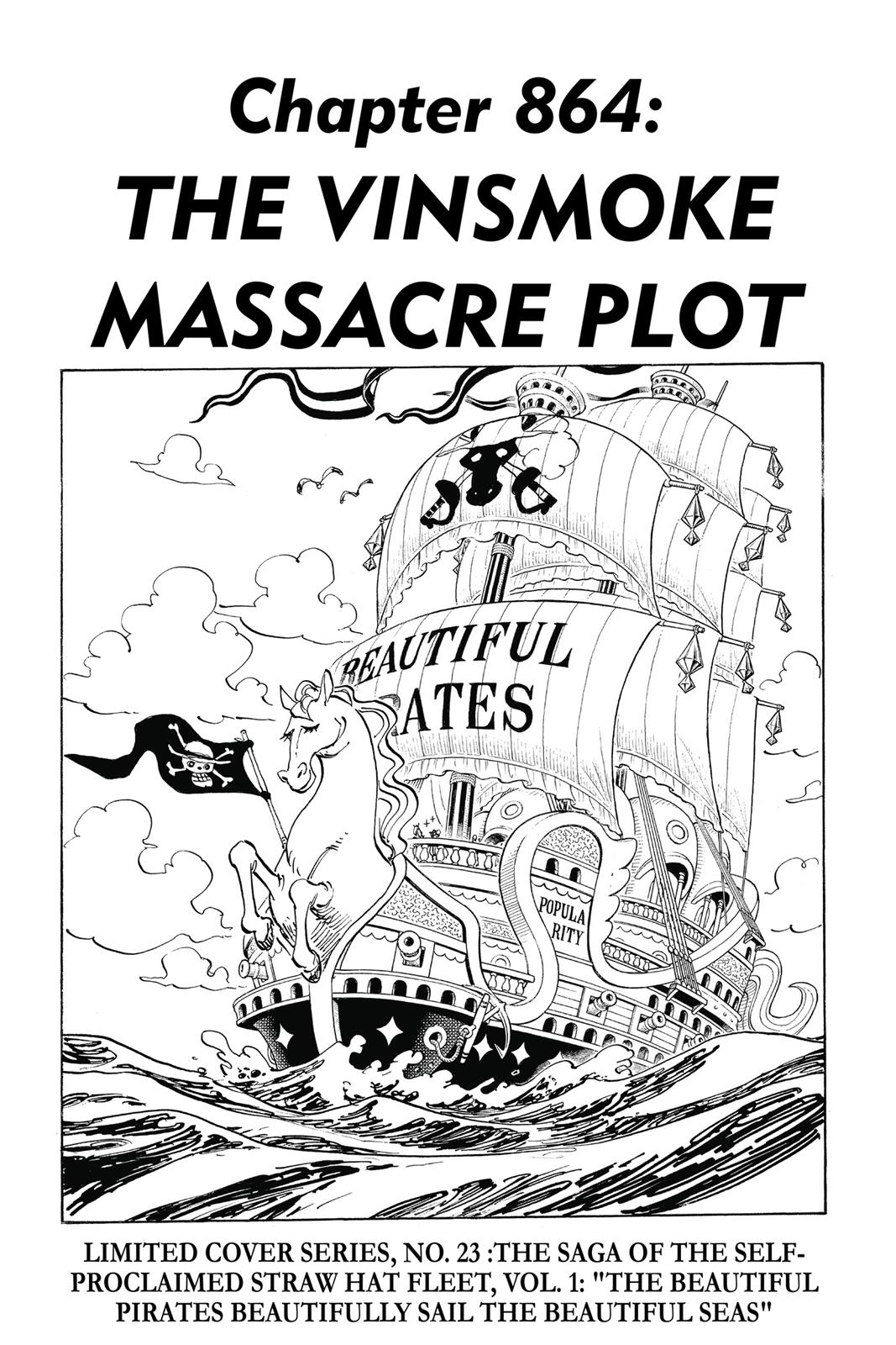 One Piece, Chapter 864 image 01
