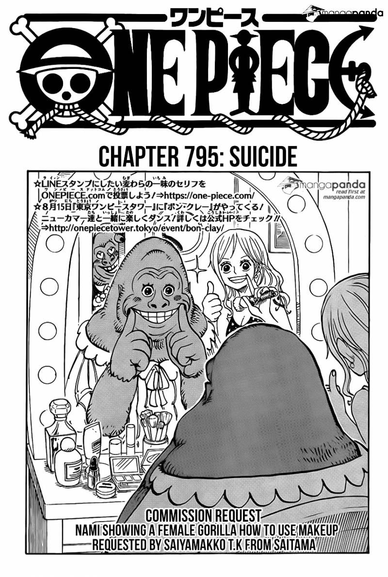 One Piece, chapter 795 image 01