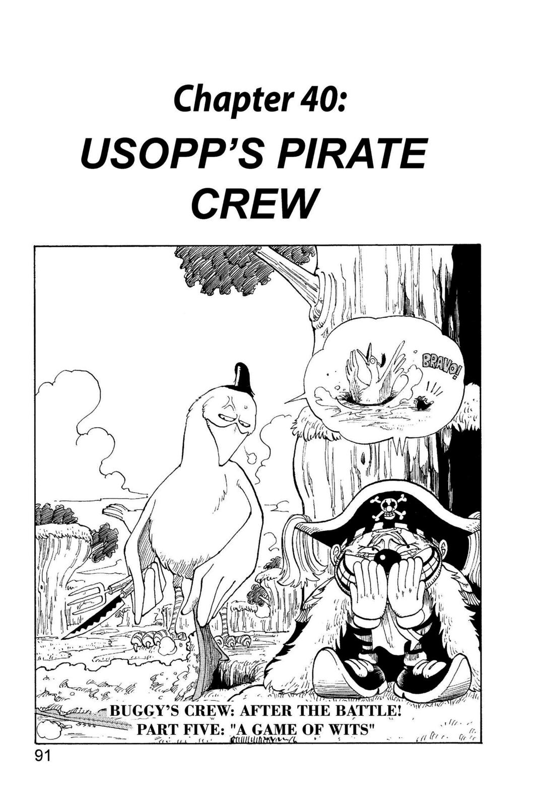 One Piece, Chapter 40 image 01