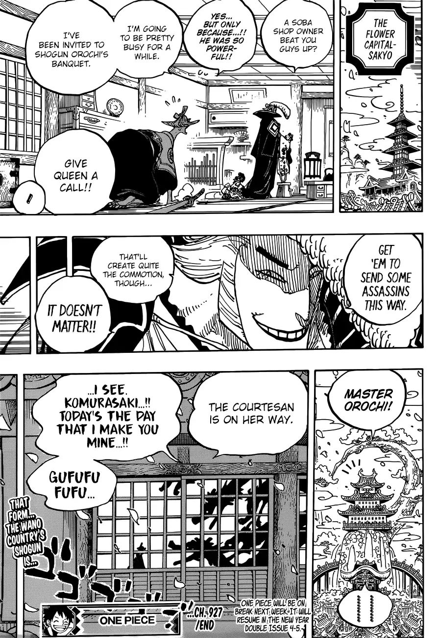 One Piece, chapter 927 image 16