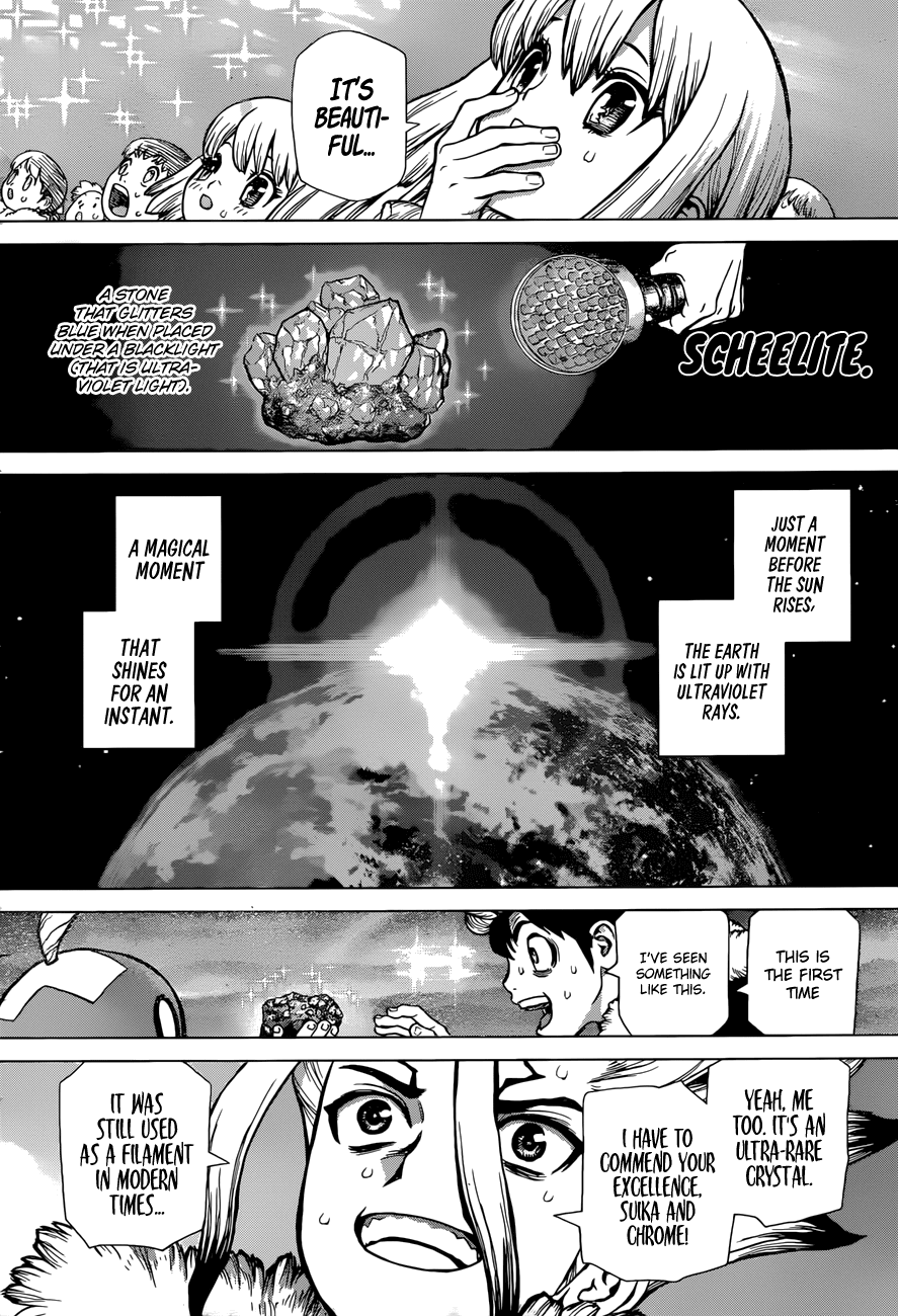 Dr.Stone, Chapter 54 Glittering Blue Jewel image 18