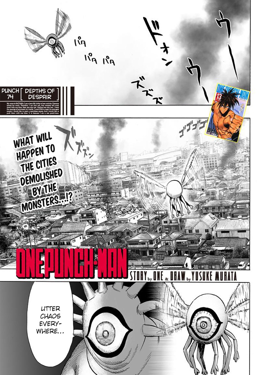 One Punch Man, Chapter 74 Depths of Despair image 01