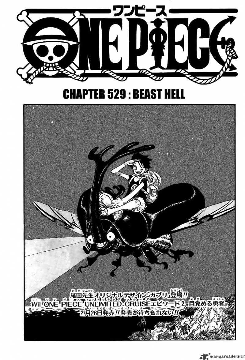 One Piece, chapter 529 image 01