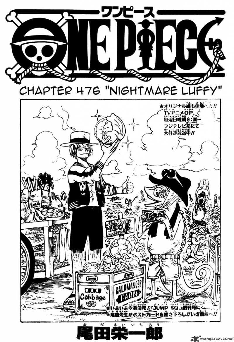 One Piece, chapter 476 image 01