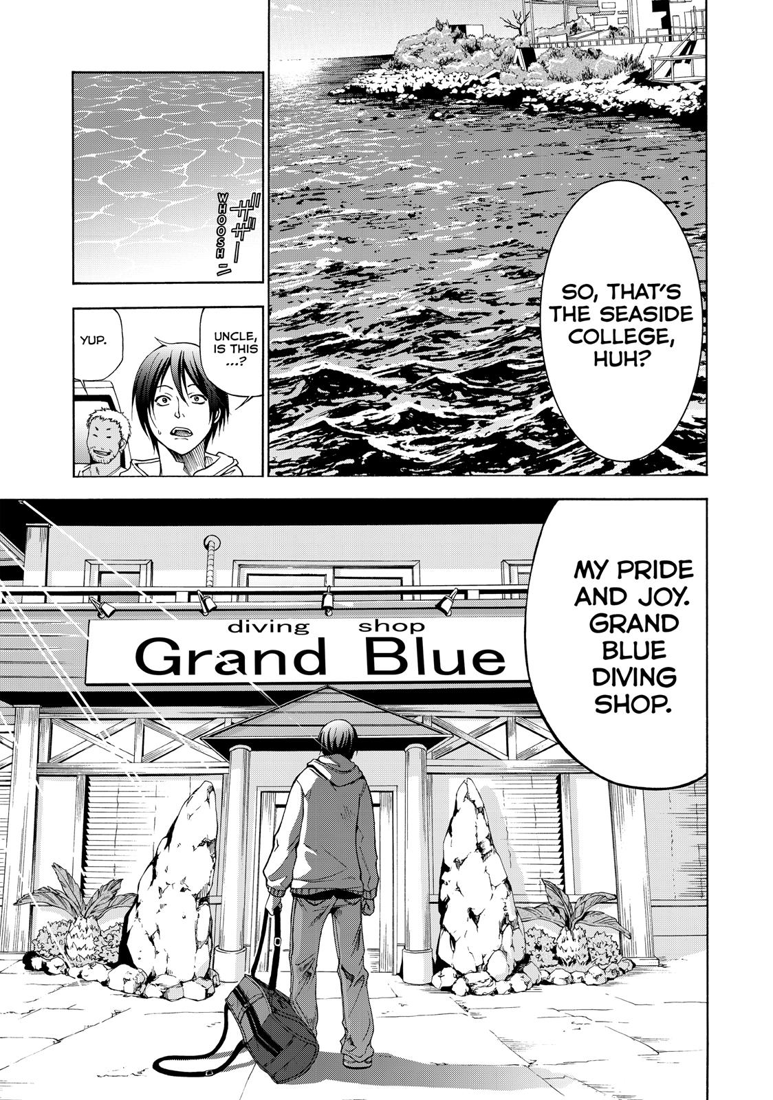 Grand Blue, Chapter 1 image 08