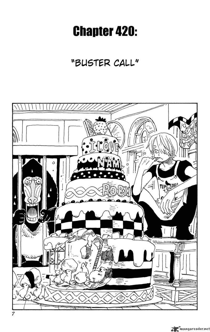 One Piece, chapter 420 image 11