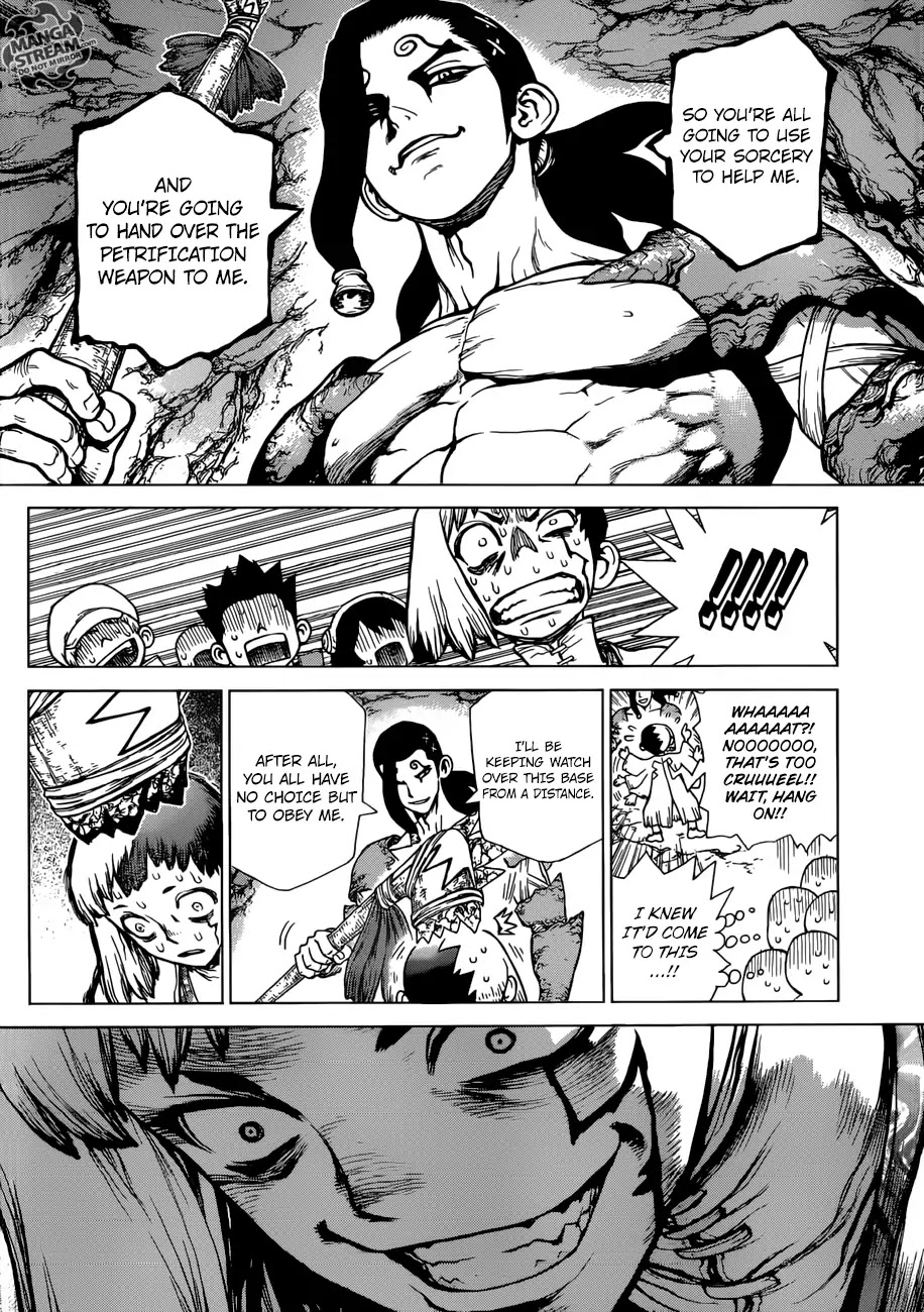 Dr.Stone, Chapter 123 The Battle of Wits