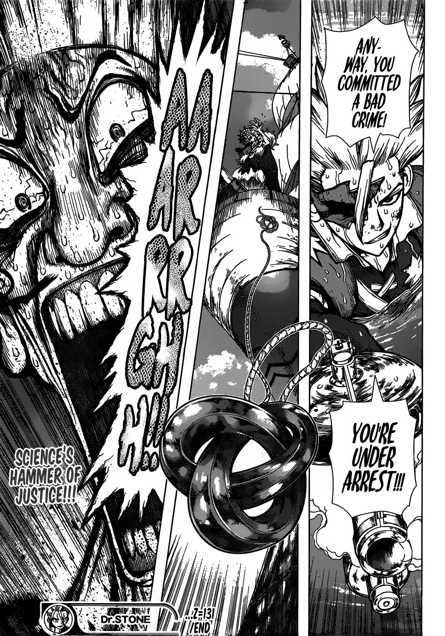 Dr.Stone, Chapter 131 A Bad Crime image 18