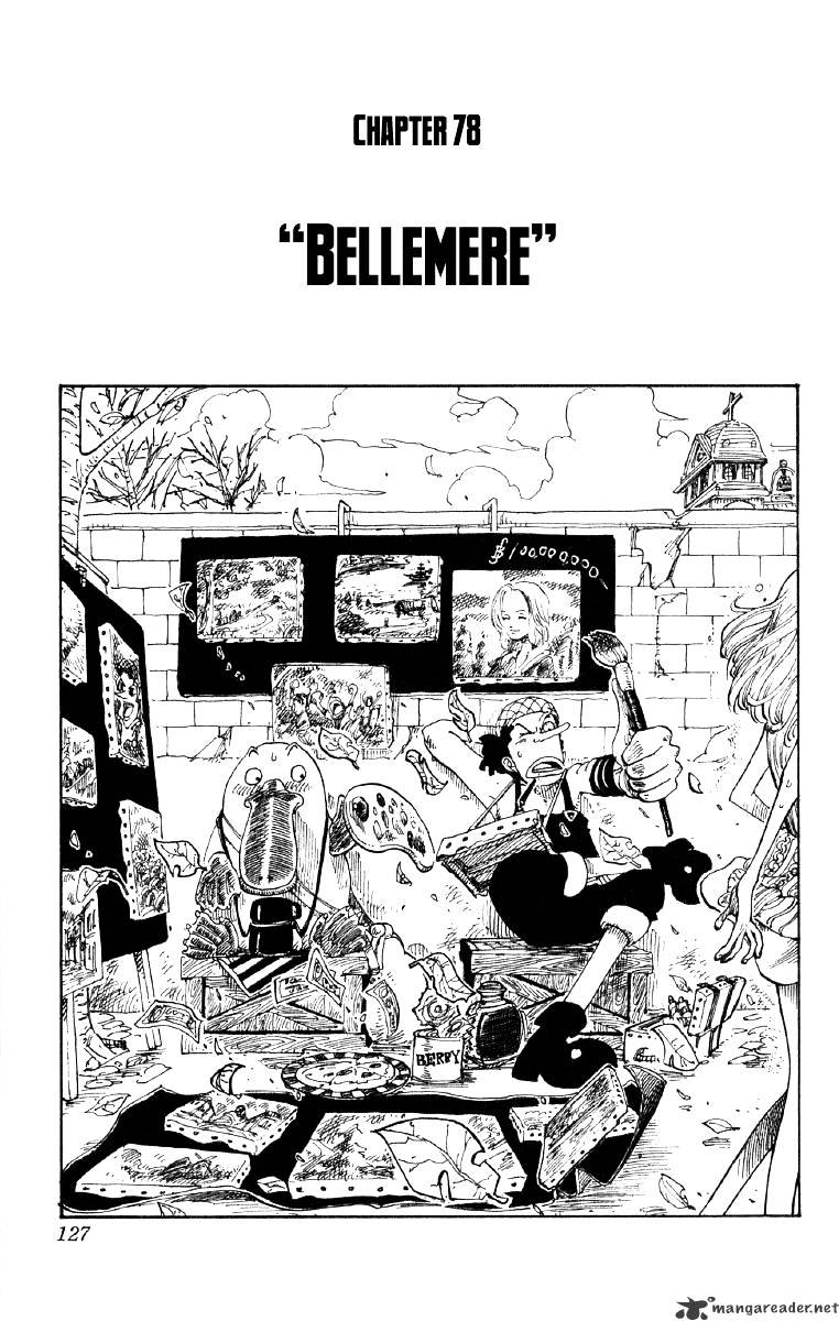 One Piece, chapter 78 image 01