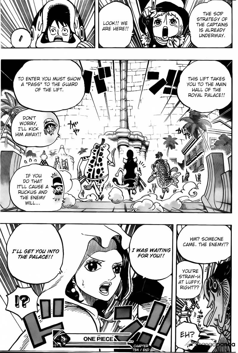 One Piece, chapter 734 image 20