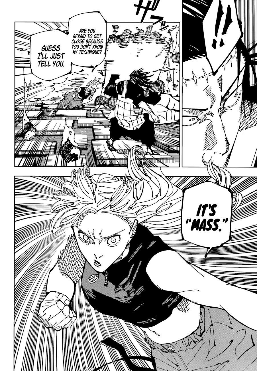 Jujutsu Kaisen, Chapter 205 Star And Oil image 07