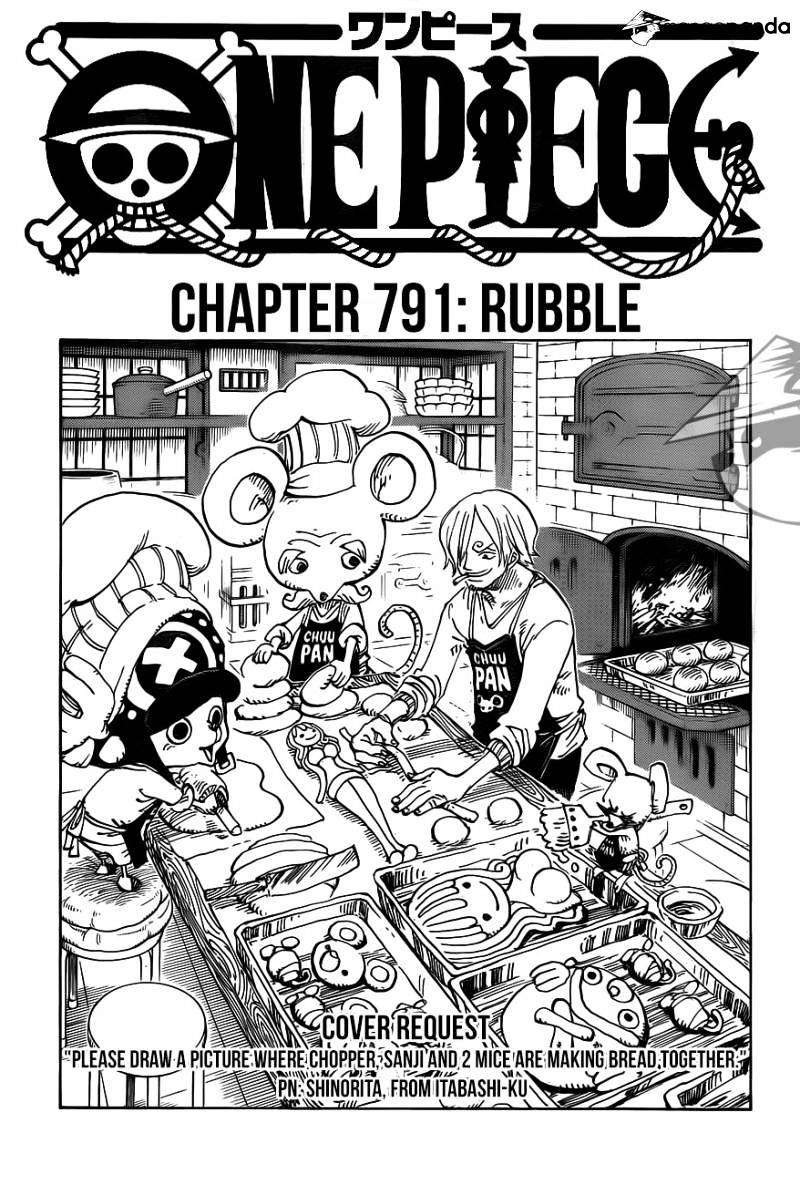 One Piece, chapter 791 image 01