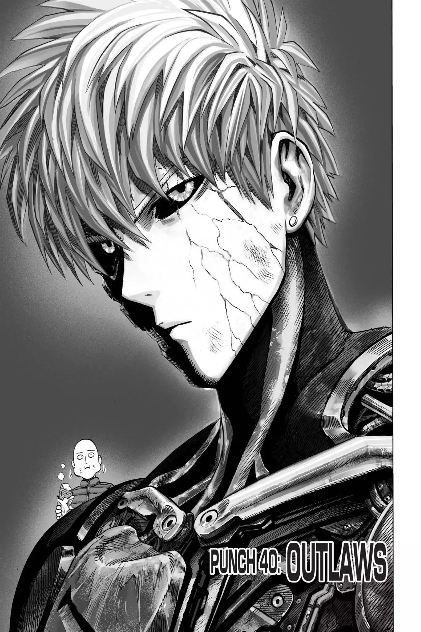 One Punch Man, Chapter 40 Outlaw image 01