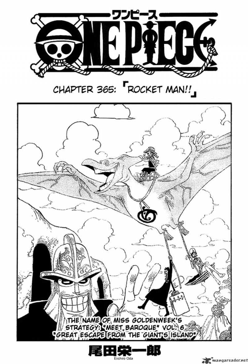 One Piece, chapter 365 image 01