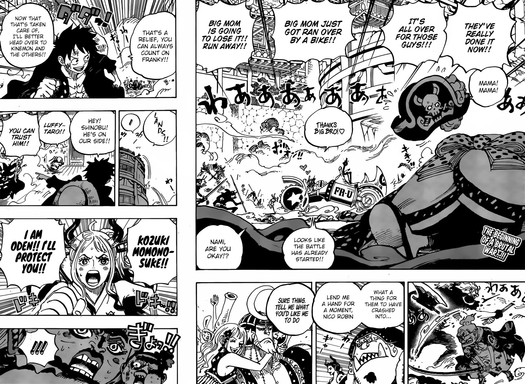 One Piece, chapter 989 image 02