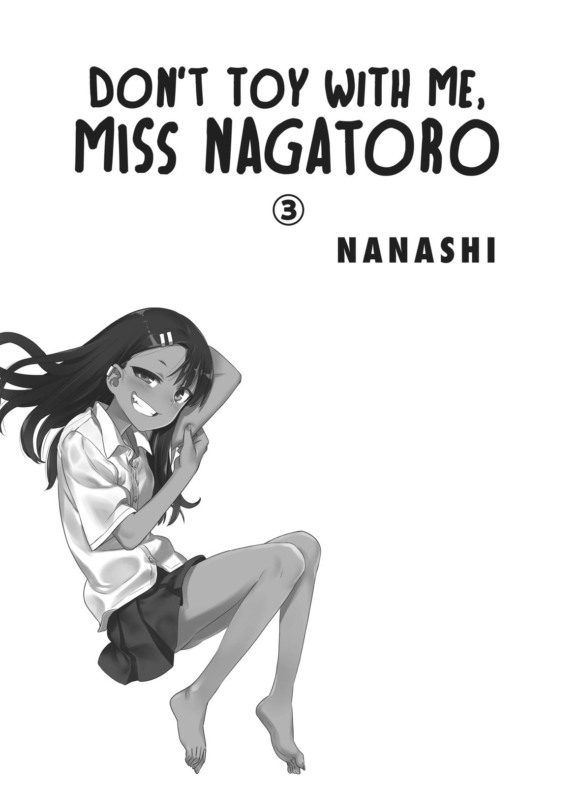 Don't Toy with Me, Miss Nagatoro, Vol. 3 by nanashi