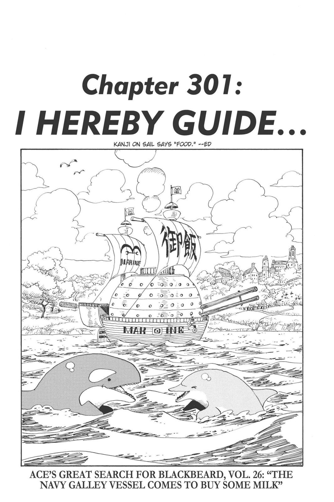 One Piece, Chapter 301 image 01
