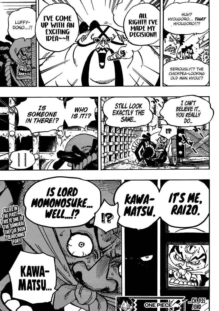 One Piece, chapter 935 image 17