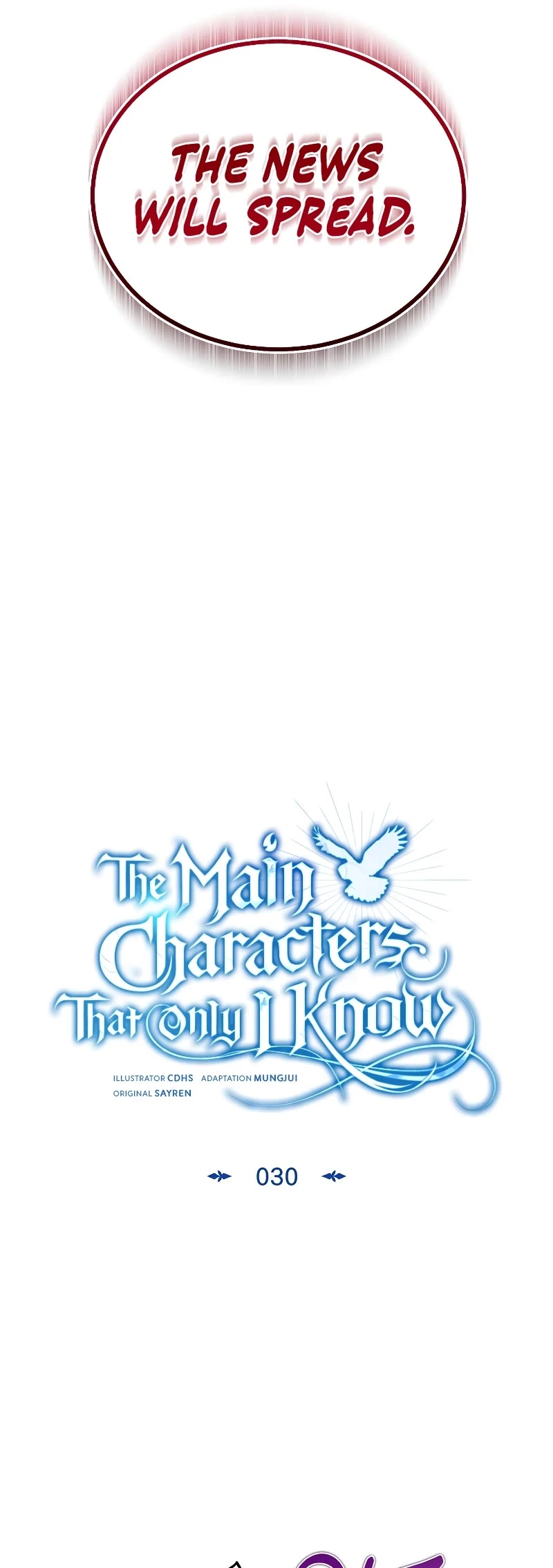 The Main Characters That Only I Know, Chapter 30 image 20