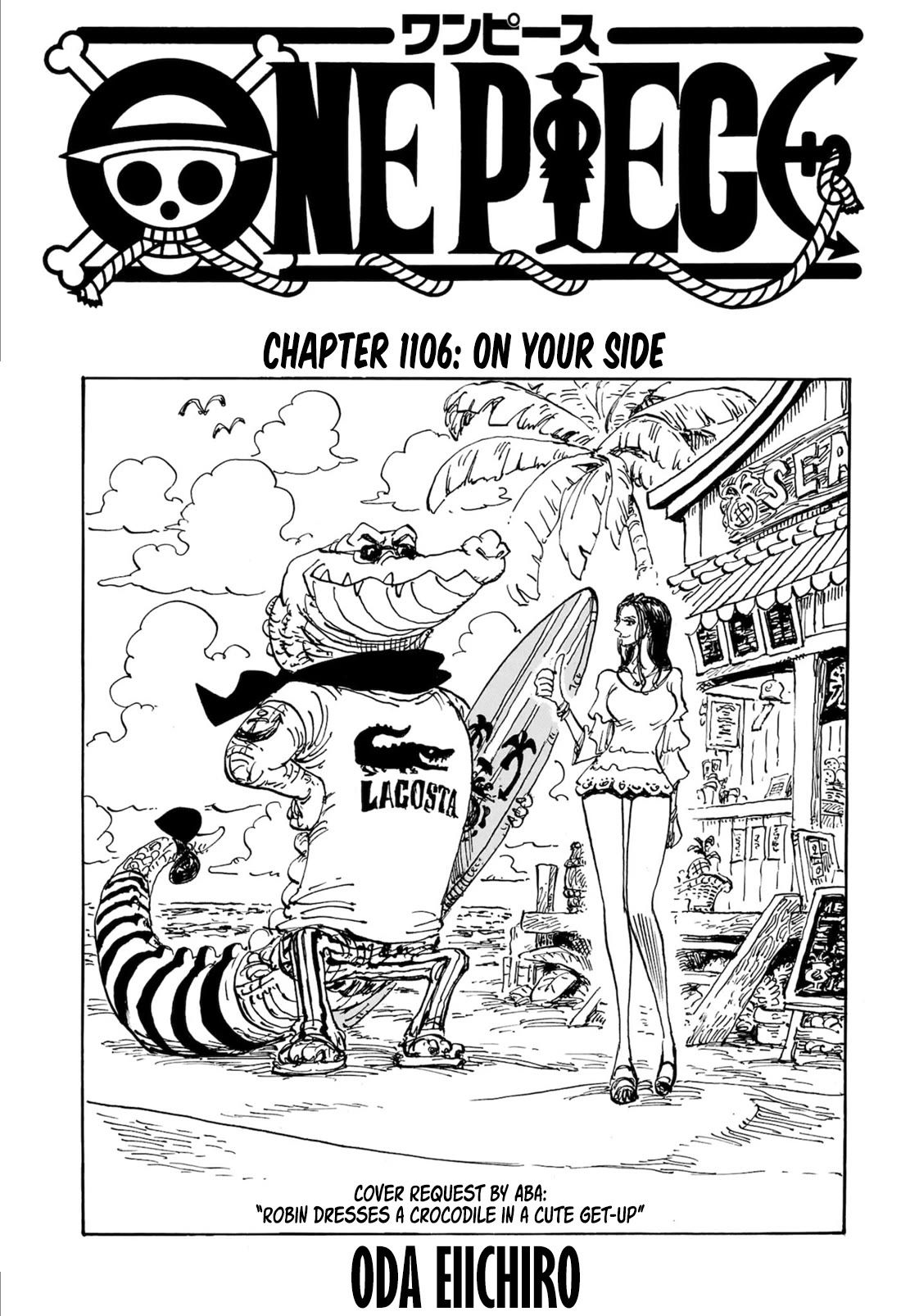 One Piece, Chapter 1106 image 01