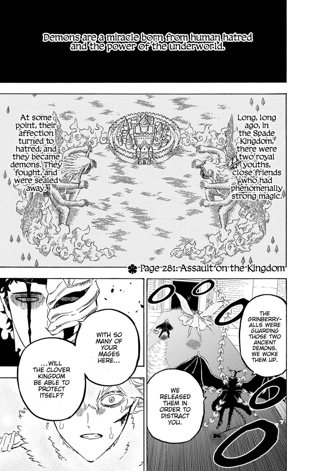 Black Clover, Chapter 281 image 01