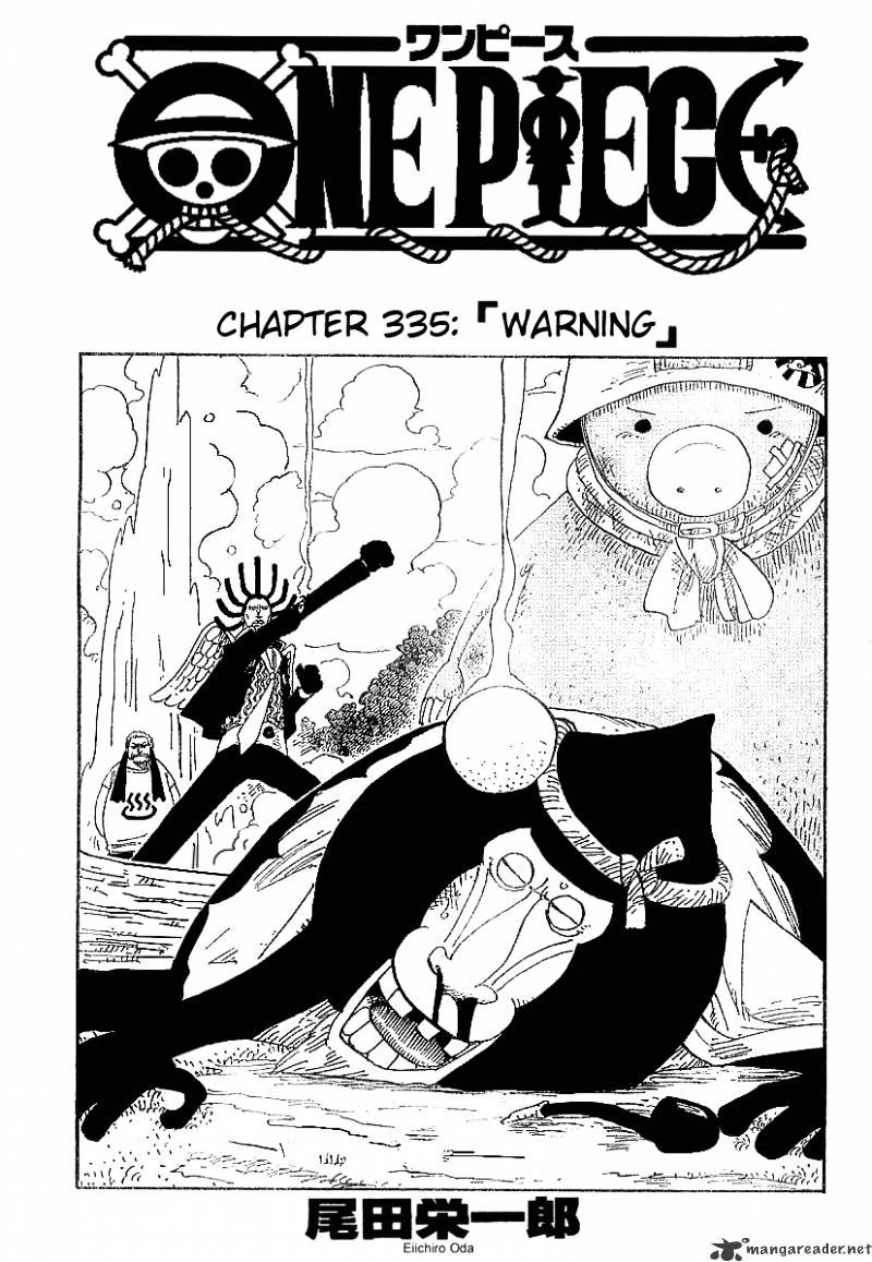 One Piece, chapter 335 image 01