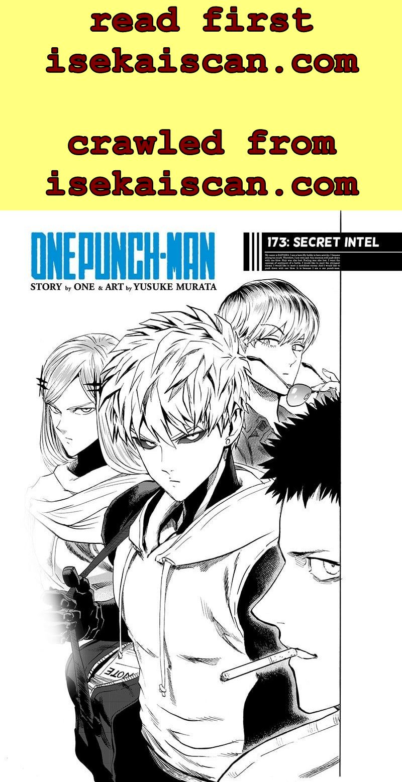 One Punch Man, Chapter 173 image 01