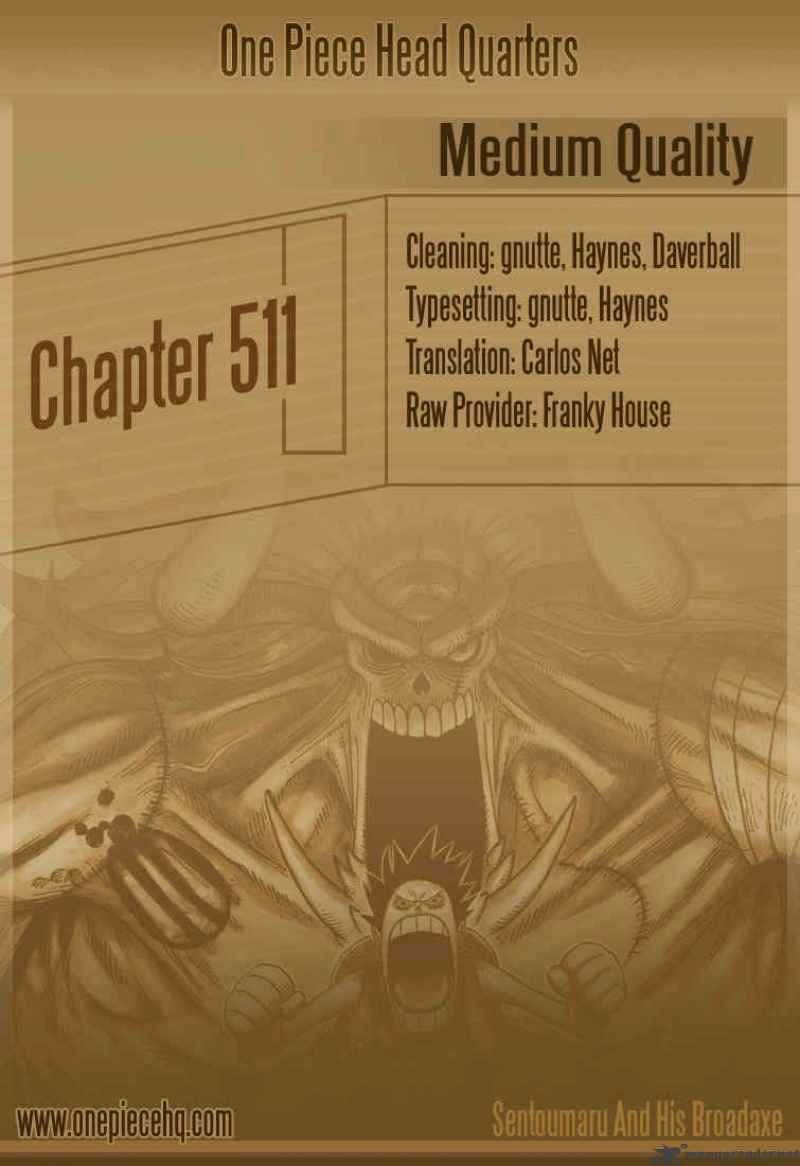 One Piece, chapter 511 image 01