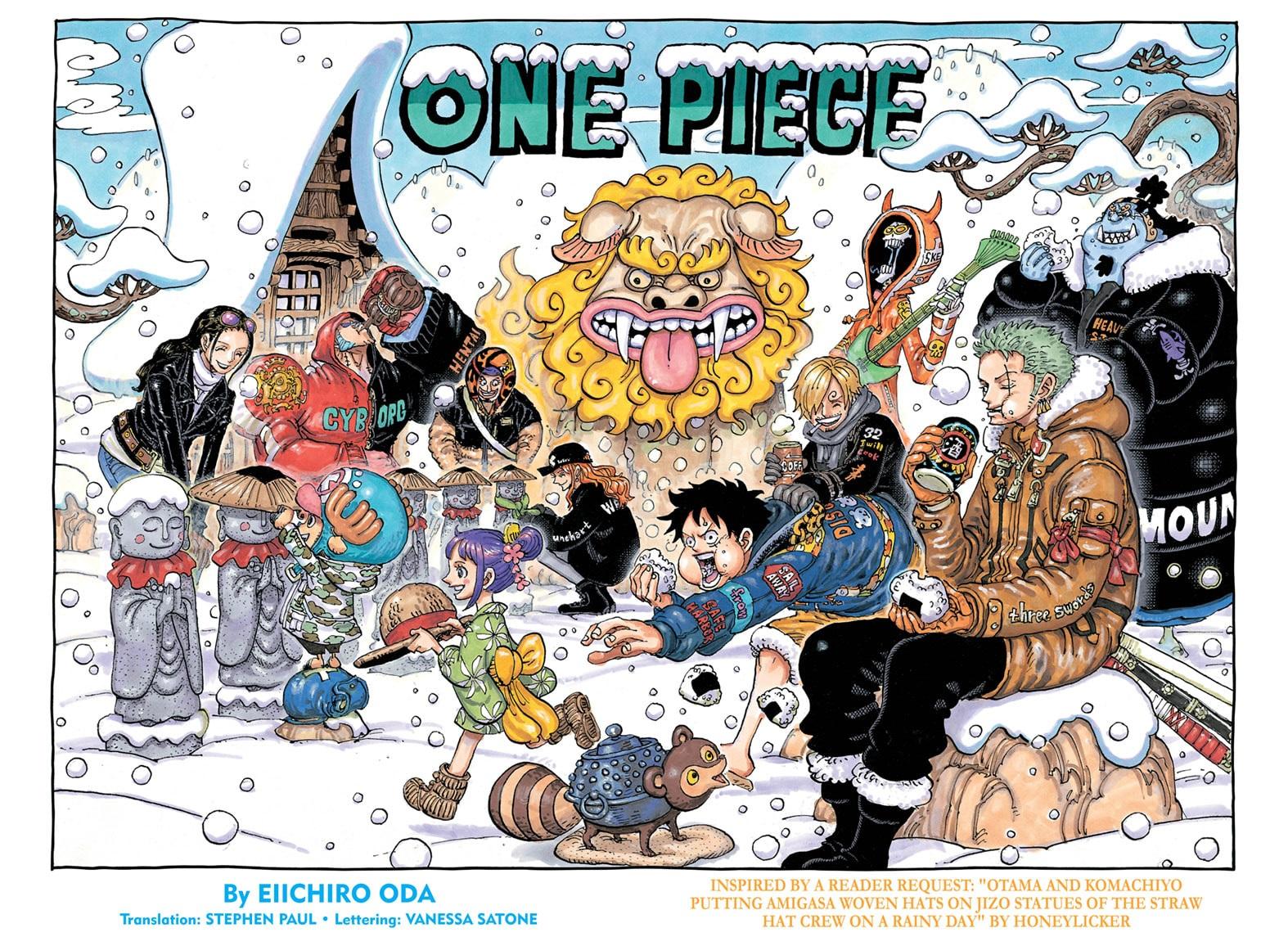 One Piece, chapter 1009 image 01