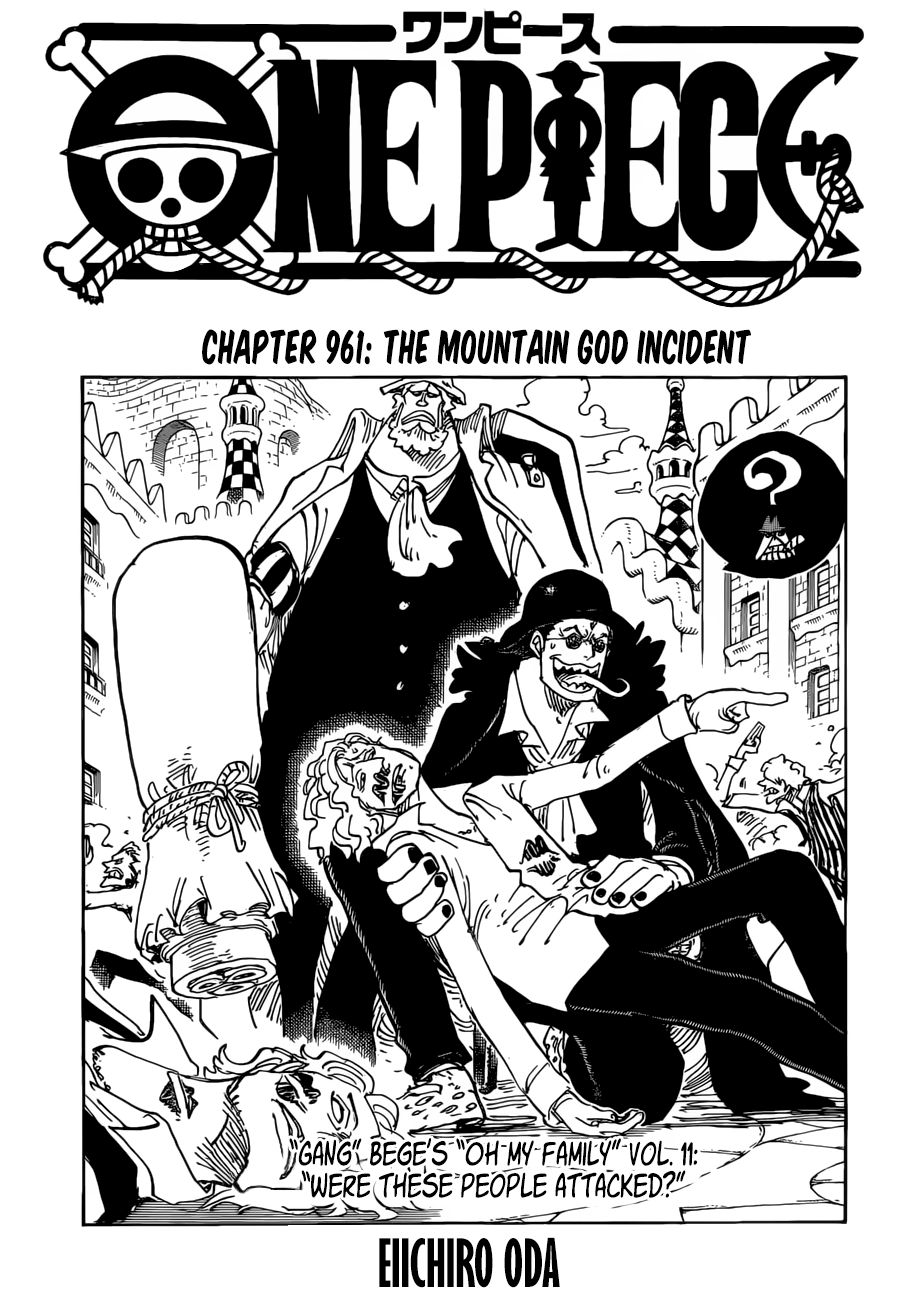 One Piece, chapter 961 image 01