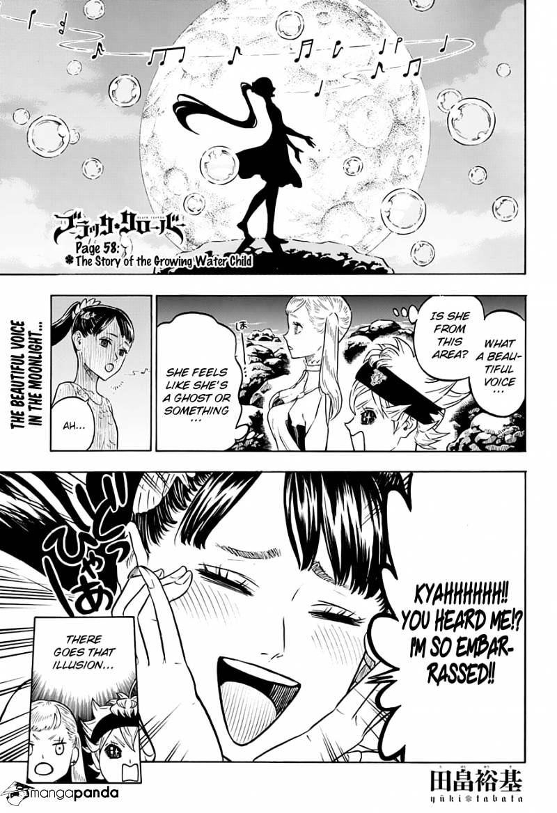 Black Clover, Chapter 58  The Story Of The Growing Water Child image 02