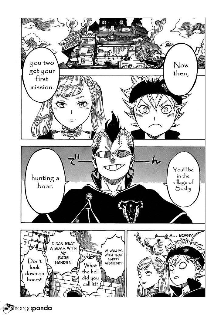 Black Clover, Chapter 6  Go Go, First Misson !!! image 05
