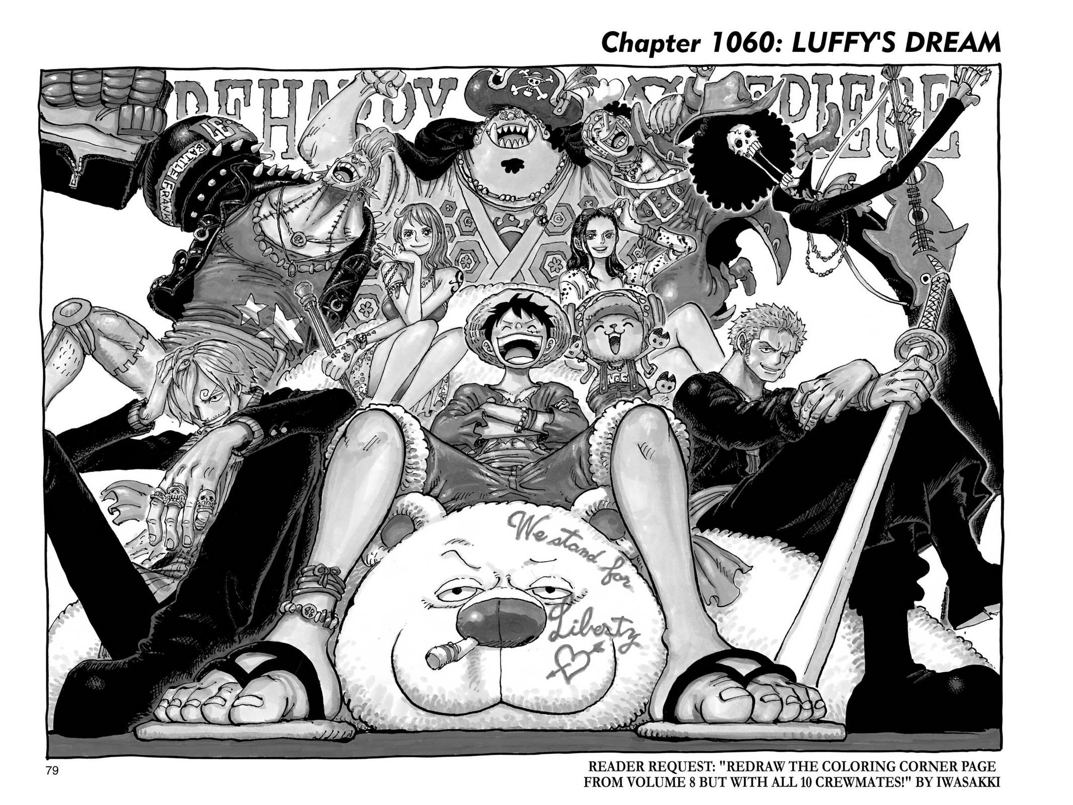 One Piece, Chapter 1060 image 01