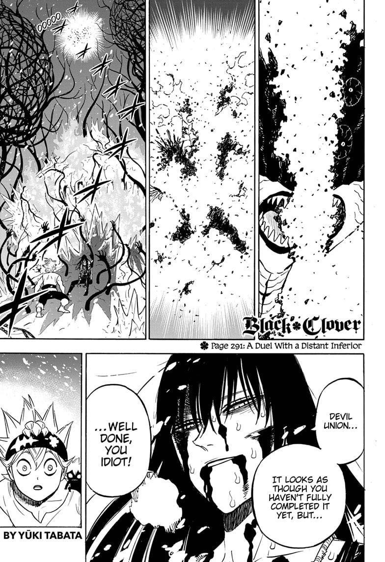 Black Clover, Chapter 291 image 01