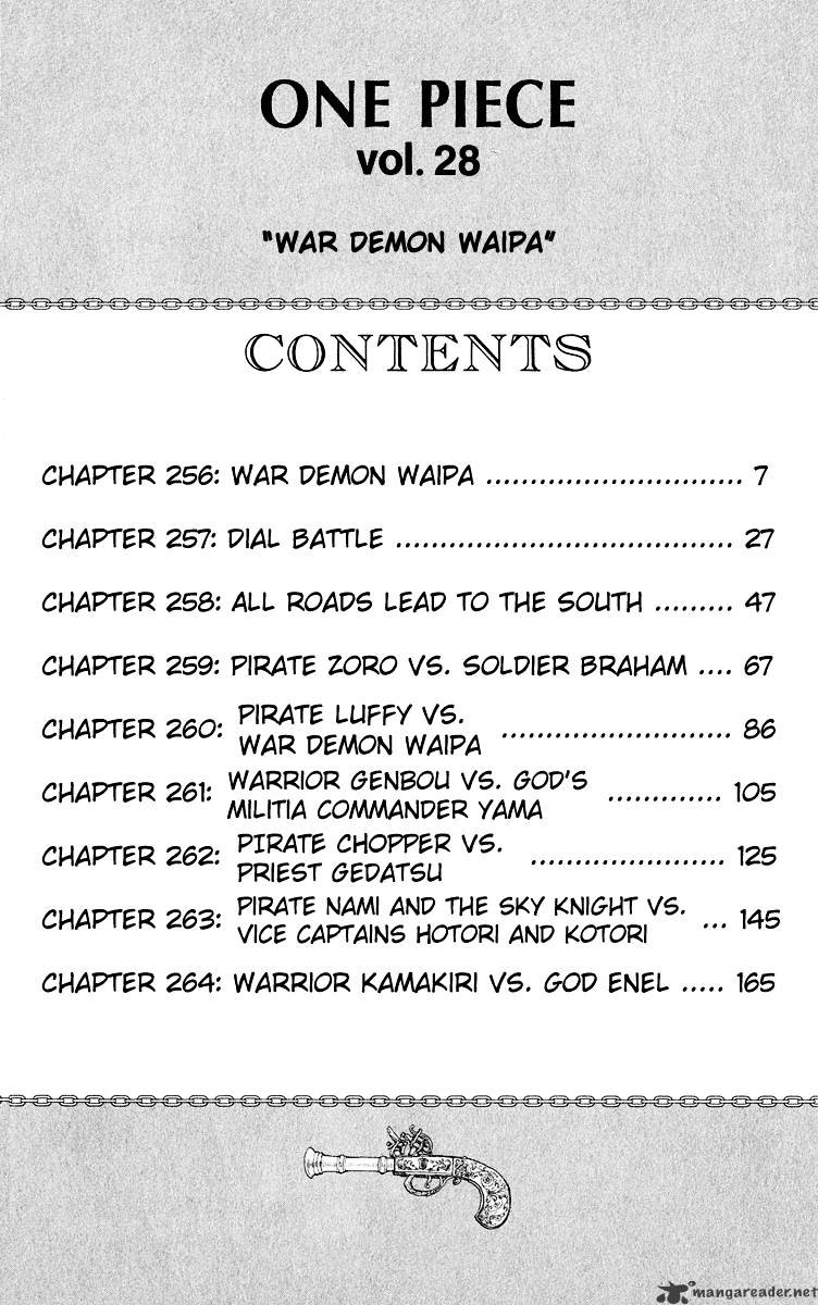 One Piece, chapter 256 image 10