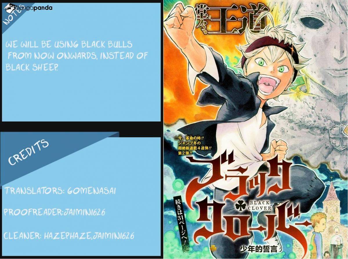 Black Clover, Chapter 5  The Other Noob image 01