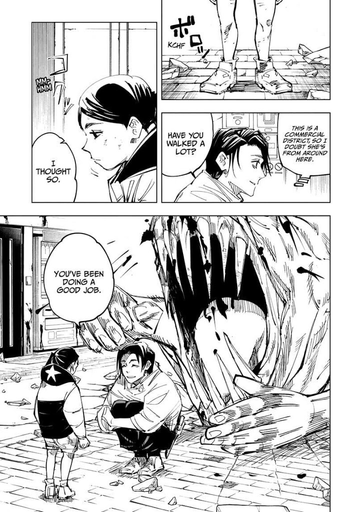 Jujutsu Kaisen, Chapter 137 Hard And White image 14