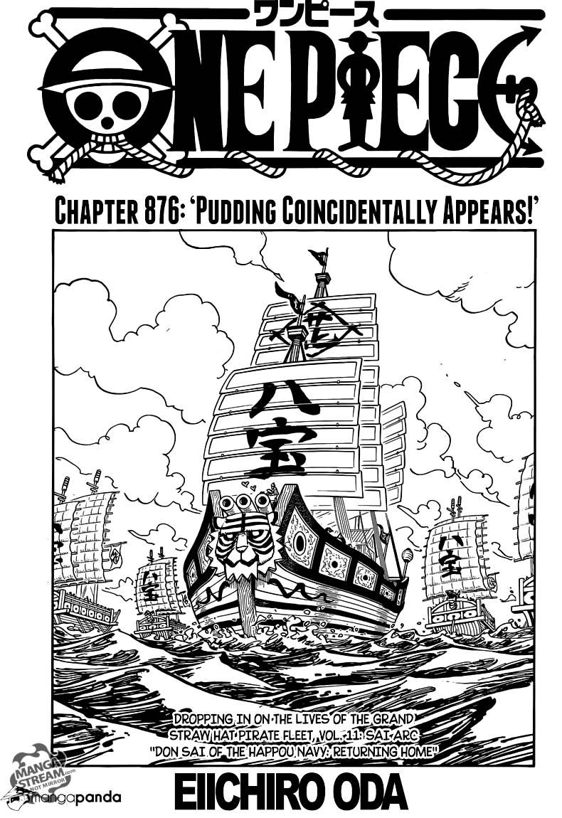 One Piece, chapter 876 image 01