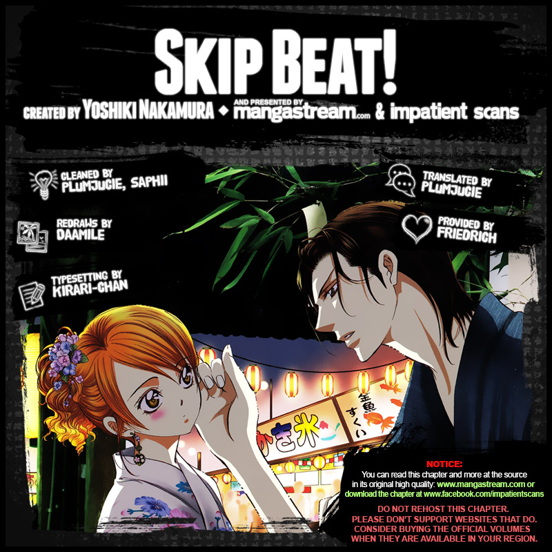 Skip Beat!, Chapter 266 Unexpected Results - The Day Before - image 02