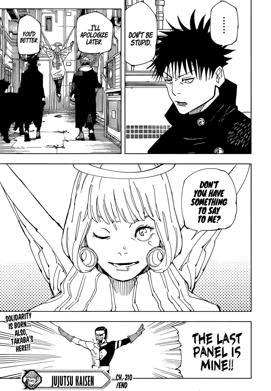 Jujutsu Kaisen, Chapter 210 Offering To The Unknown ② image 20