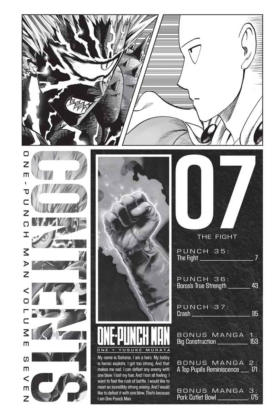One Punch Man, Chapter 35 The Fight image 07