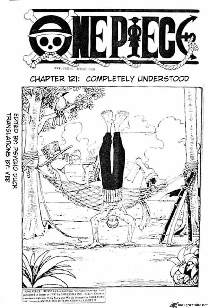 One Piece, chapter 121 image 01