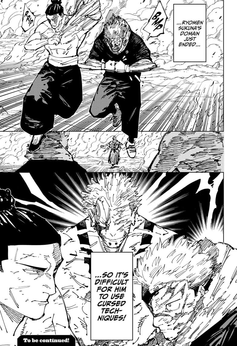 Jujutsu Kaisen, Chapter 259 image 17