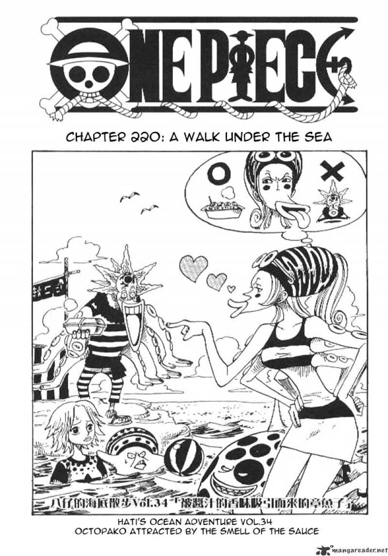 One Piece, chapter 220 image 01