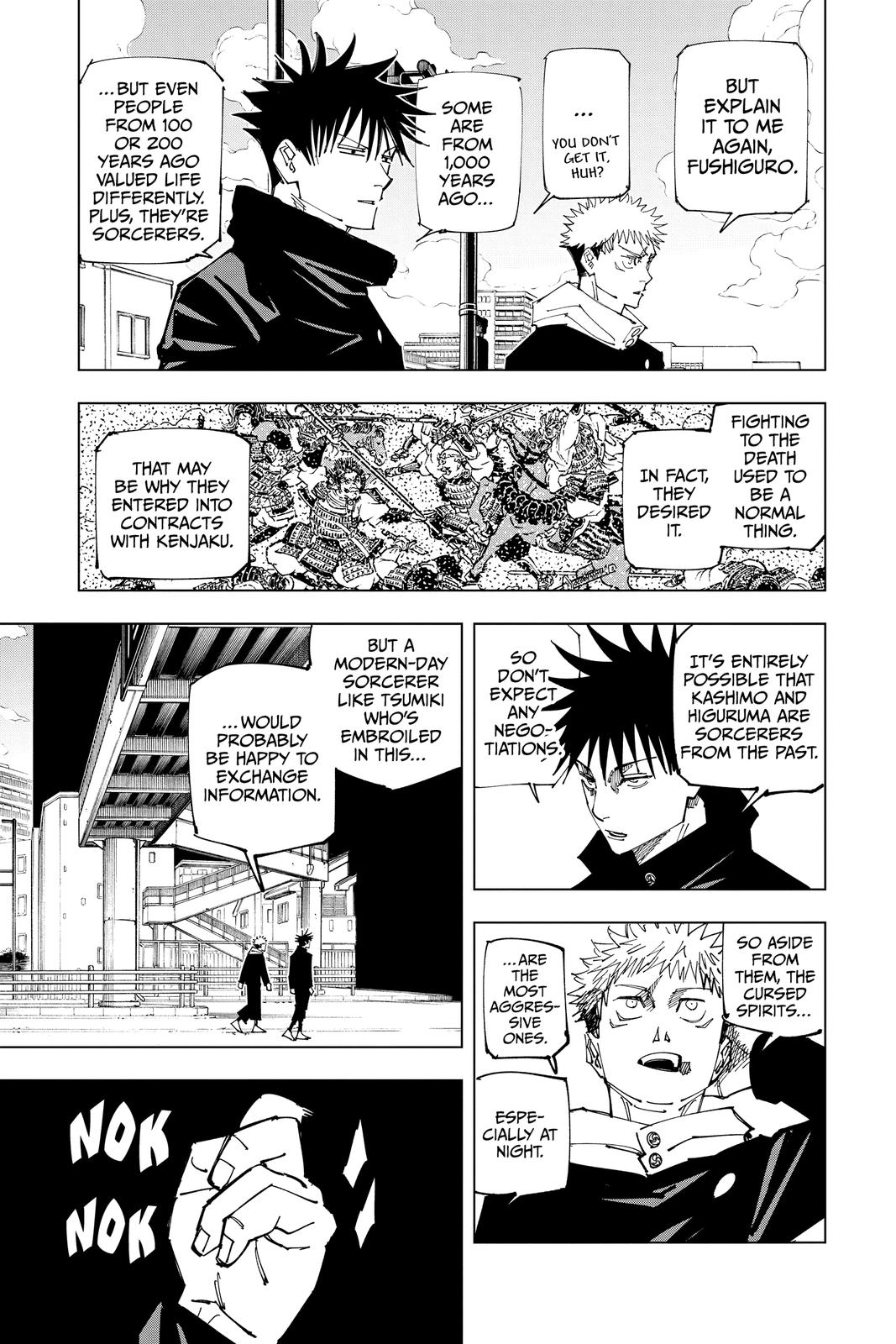 Jujutsu Kaisen, Chapter 161 image 03